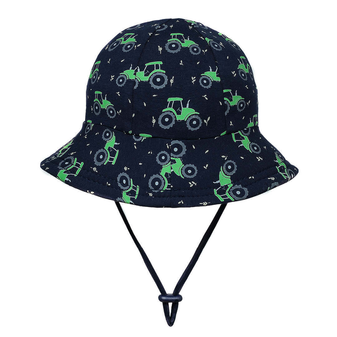 Toddler Bucket Sun Hat - Tractor