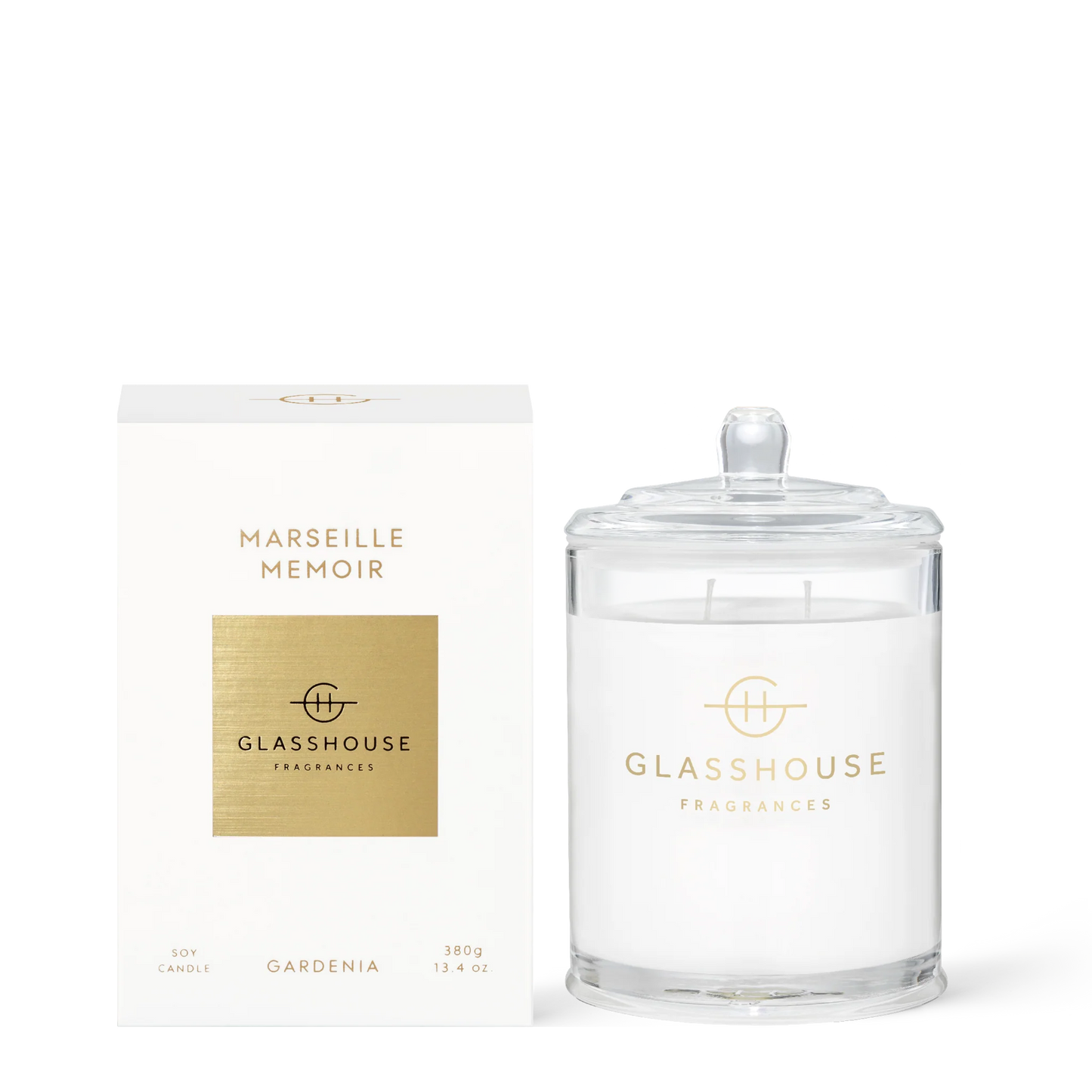 Marseille Memoir Soy Candle - Gardenia - 380g