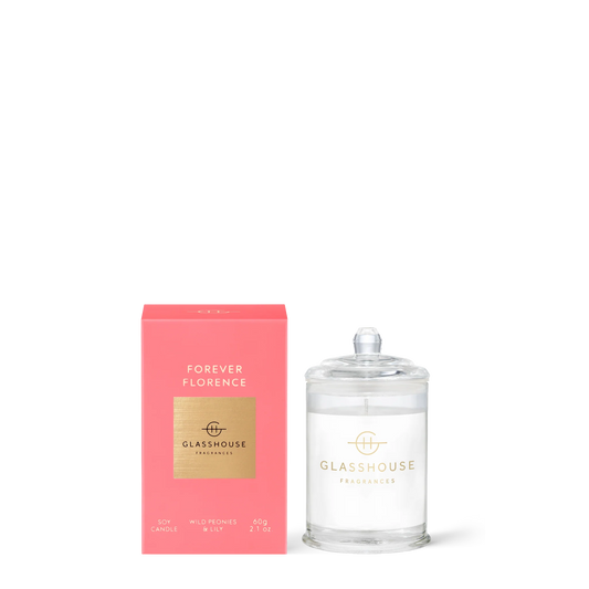 Forever Florence Soy Candle - Wild Peonies & Lily - 60g