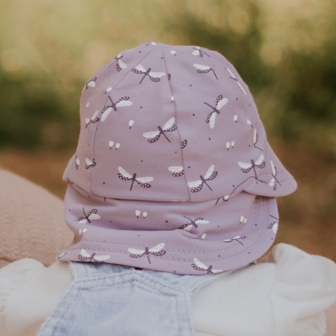 Legionnaire Flap Sun Hat - Dragonfly