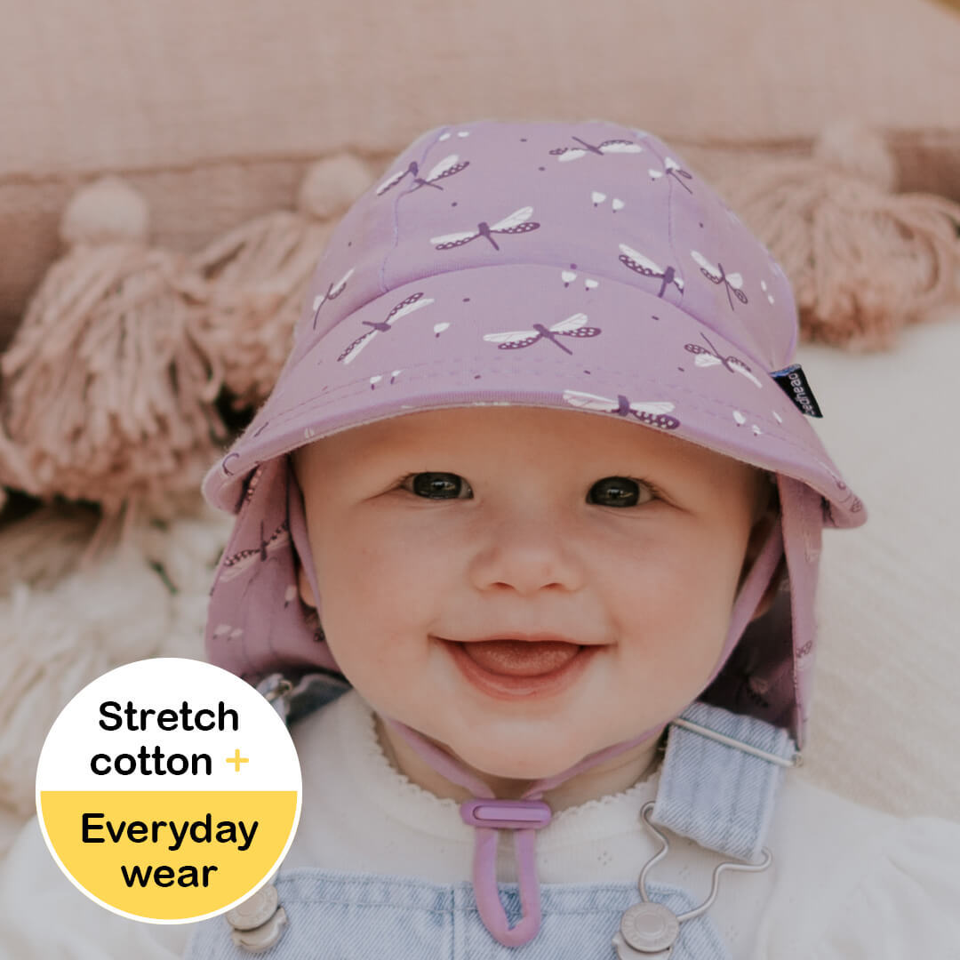 Legionnaire Flap Sun Hat - Dragonfly