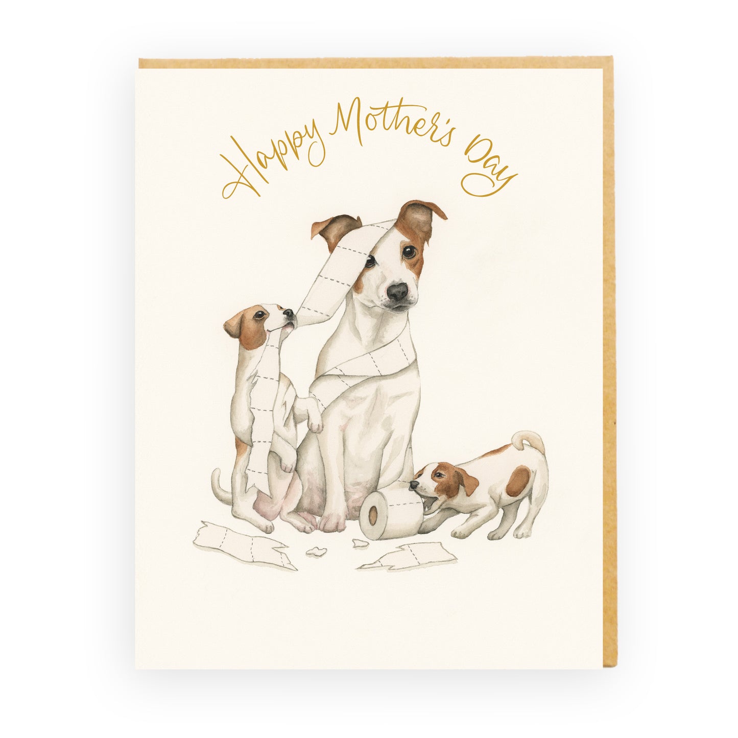 Mum on a Roll Greeting Card