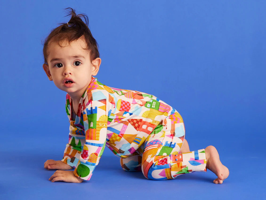 Castle Of Dreams Long Sleeve Zip Suit