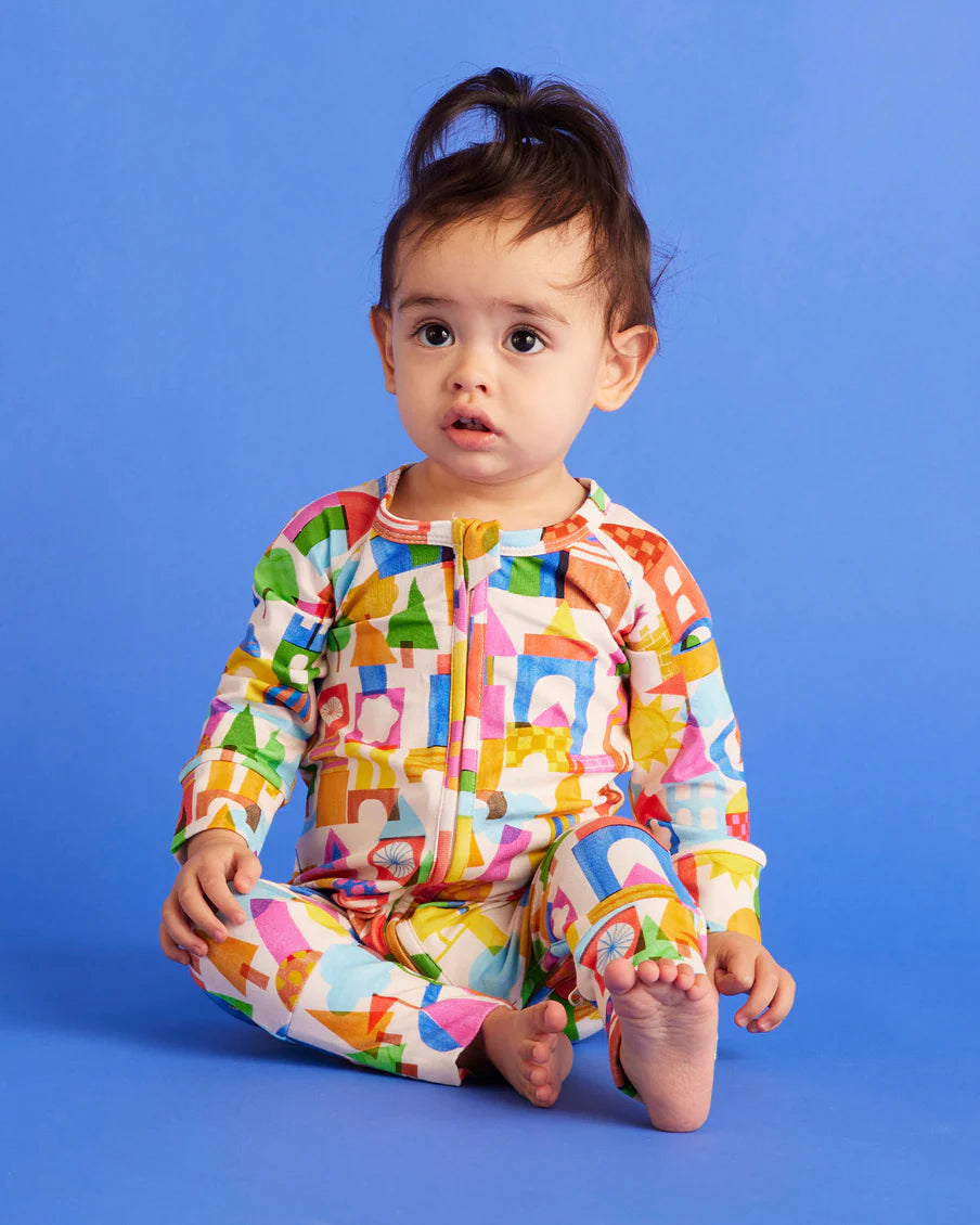 Castle Of Dreams Long Sleeve Zip Suit