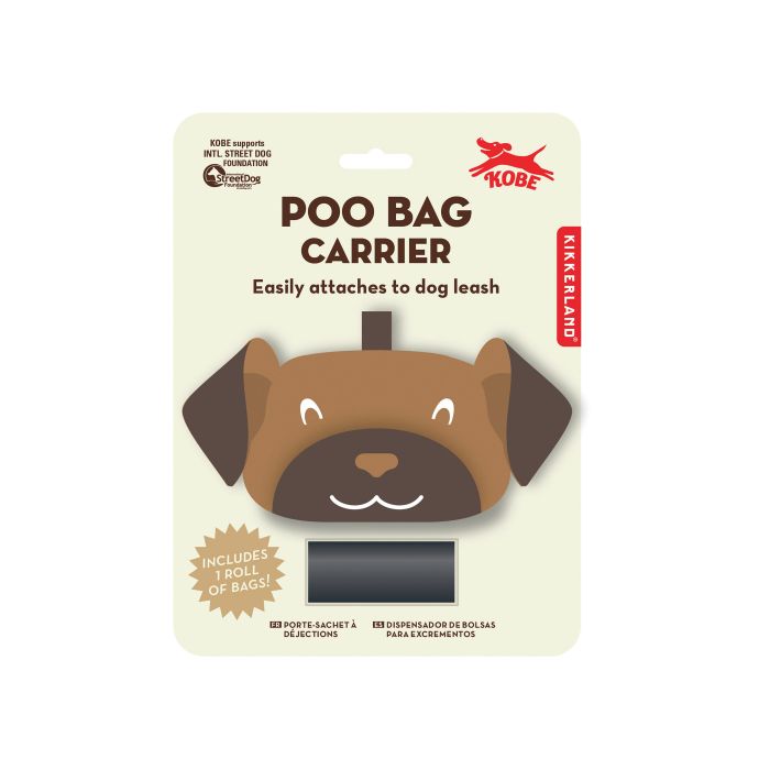 Poo Bag Carrier Dispenser