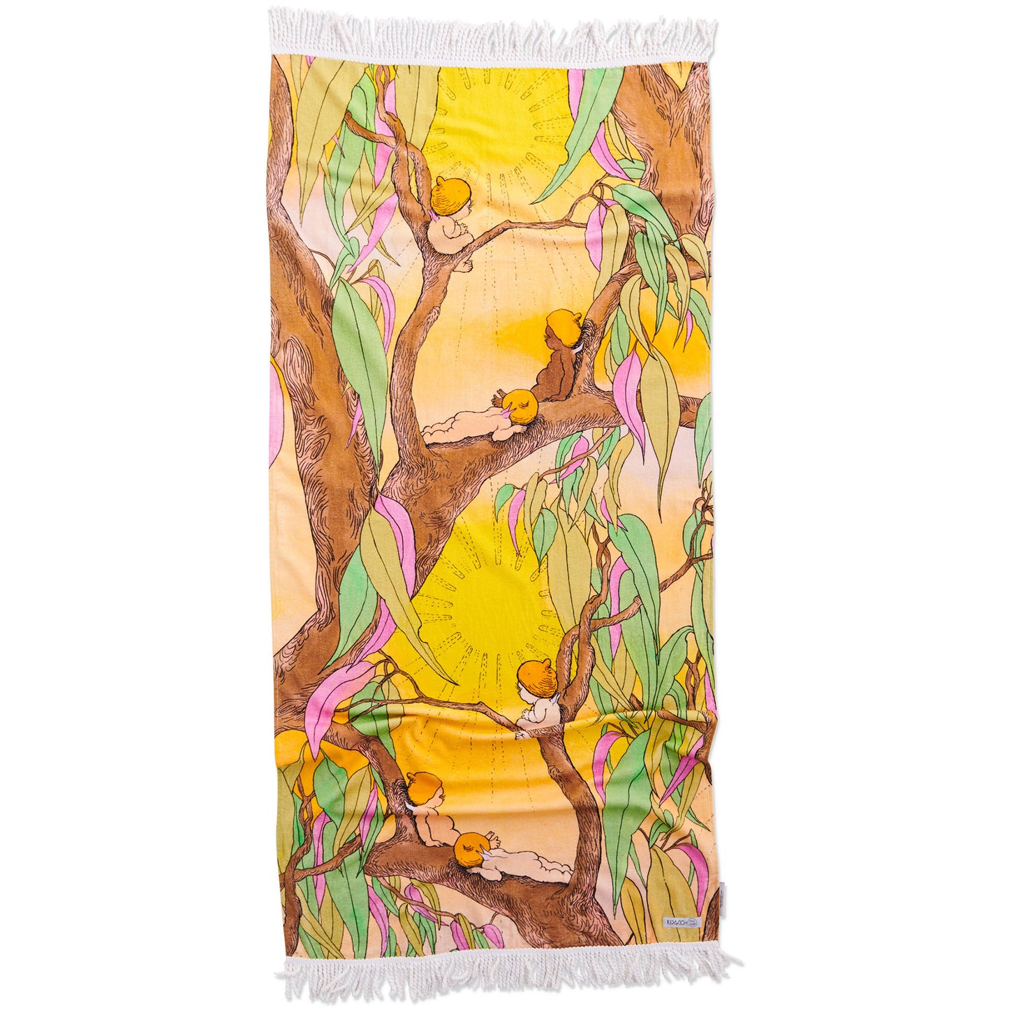 Kip&Co x May Gibbs Sunrise Delight Terry Beach Towel