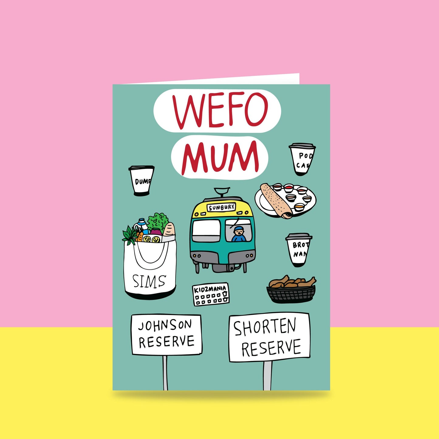 Wefo Mum - Greeting Card