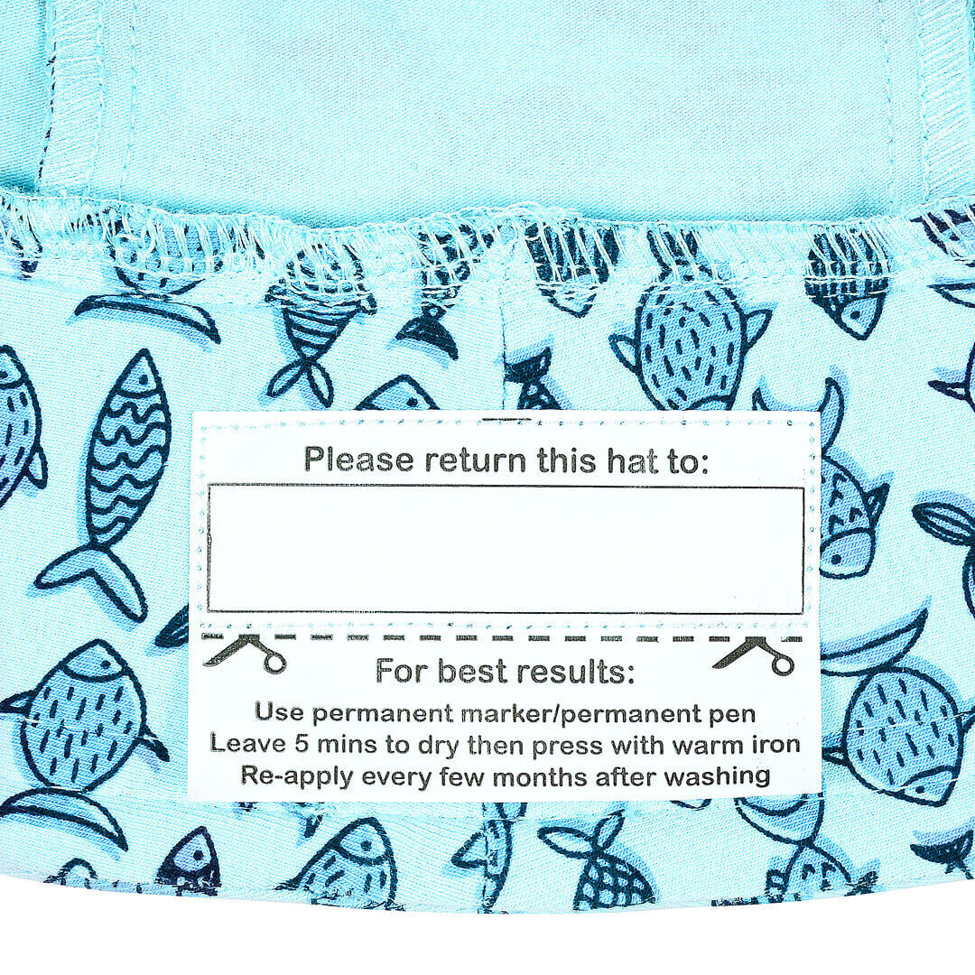 Legionnaire Flap Sun Hat - Fish