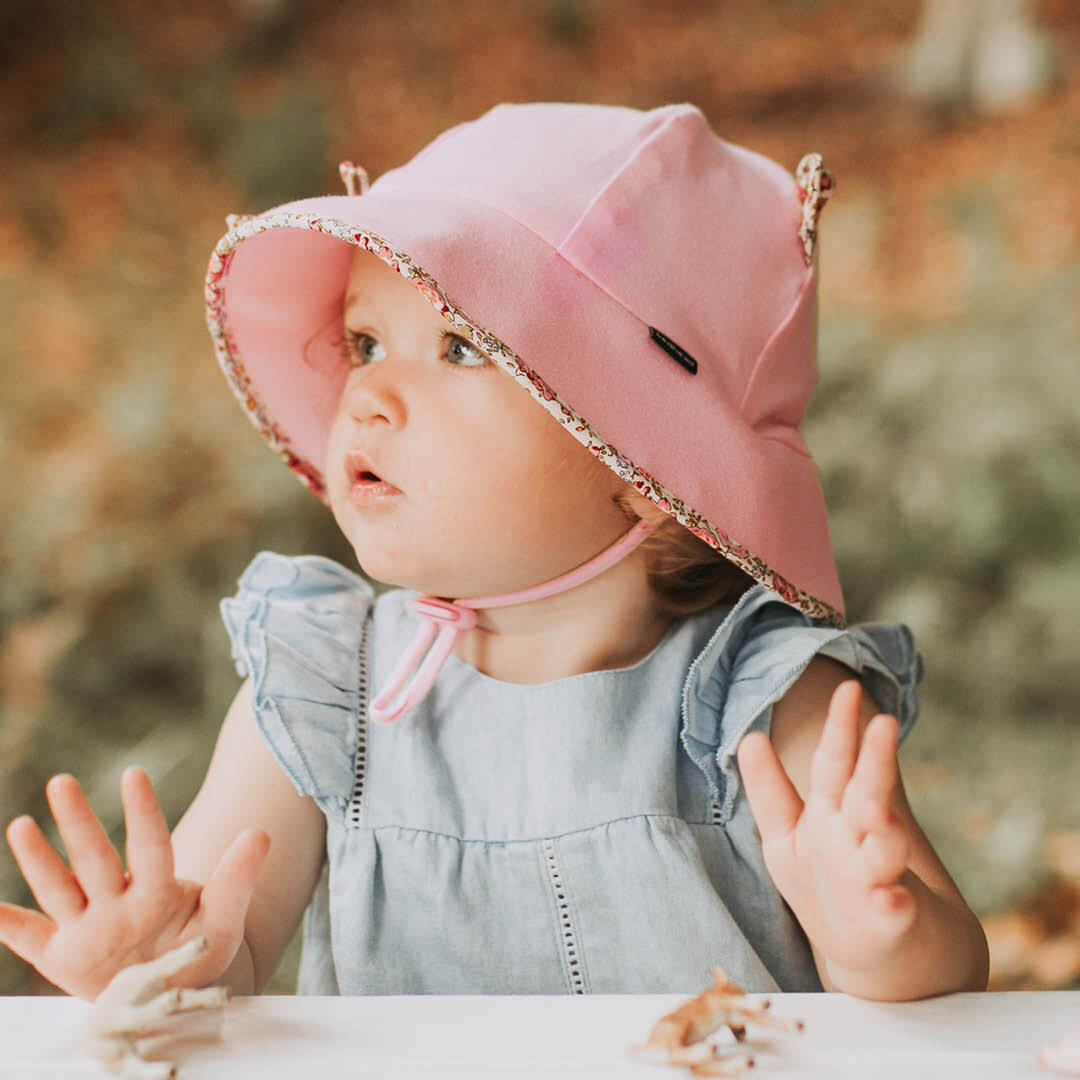 Toddler Bucket Hat - Kitty Blush