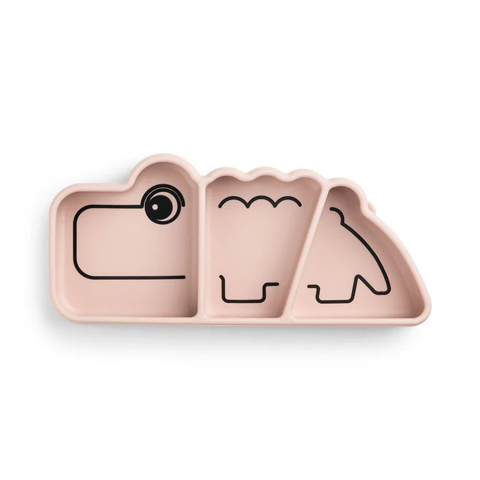 Stick & Stay Snack Plate - Croco Powder