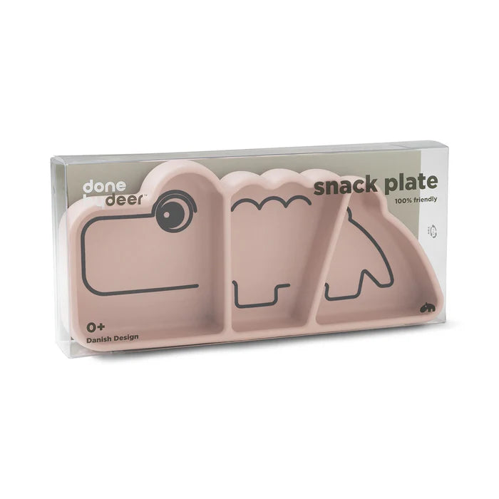 Stick & Stay Snack Plate - Croco Powder