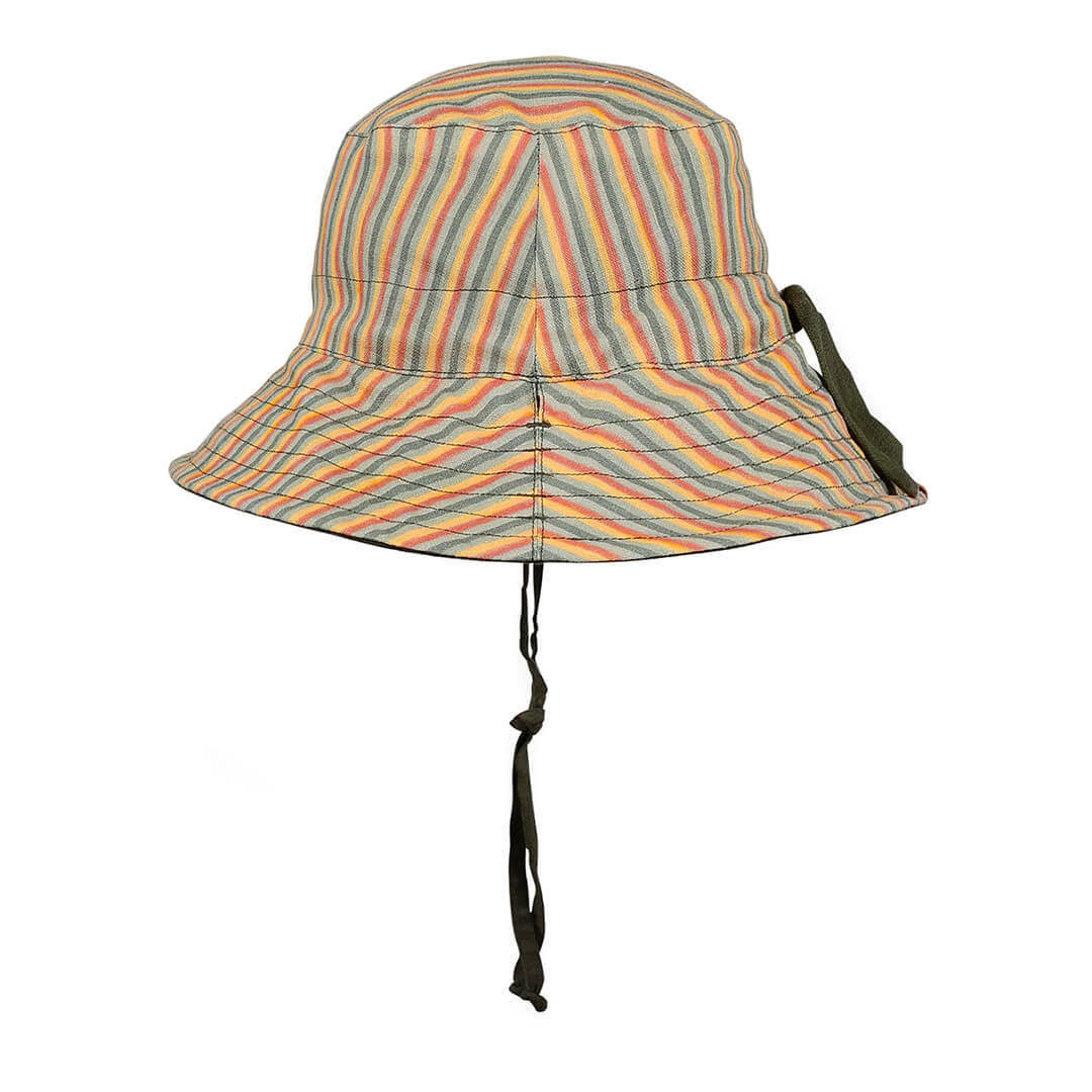 'Explorer' Kids Classic Bucket Sun Hat - Gwen / Moss