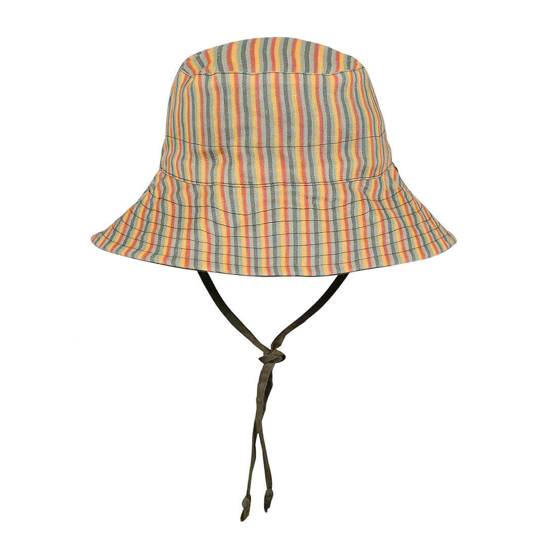 'Explorer' Kids Classic Bucket Sun Hat - Gwen / Moss