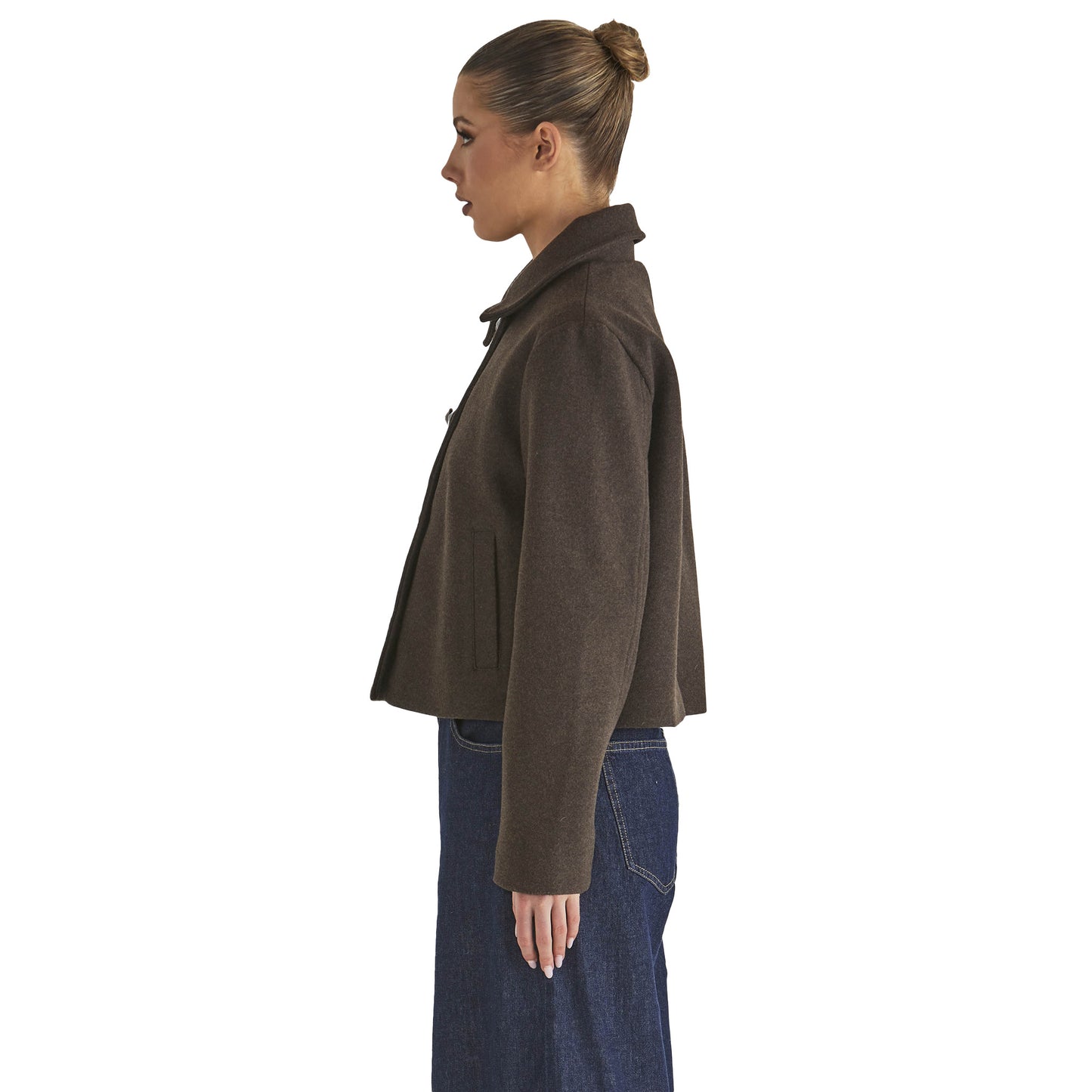 Salvador Jacket - Choc Marle
