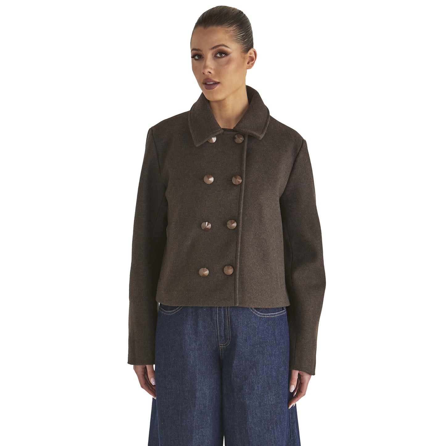 Salvador Jacket - Choc Marle