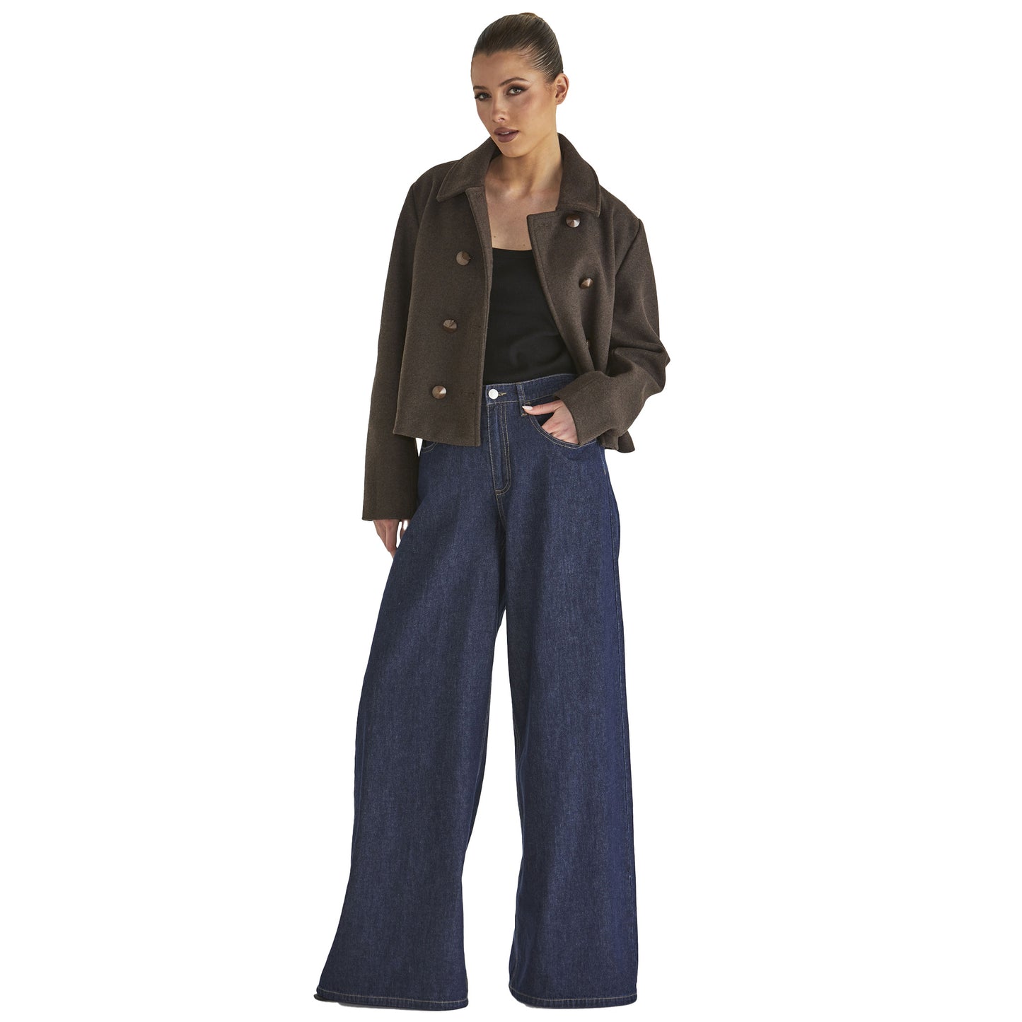Salvador Jacket - Choc Marle
