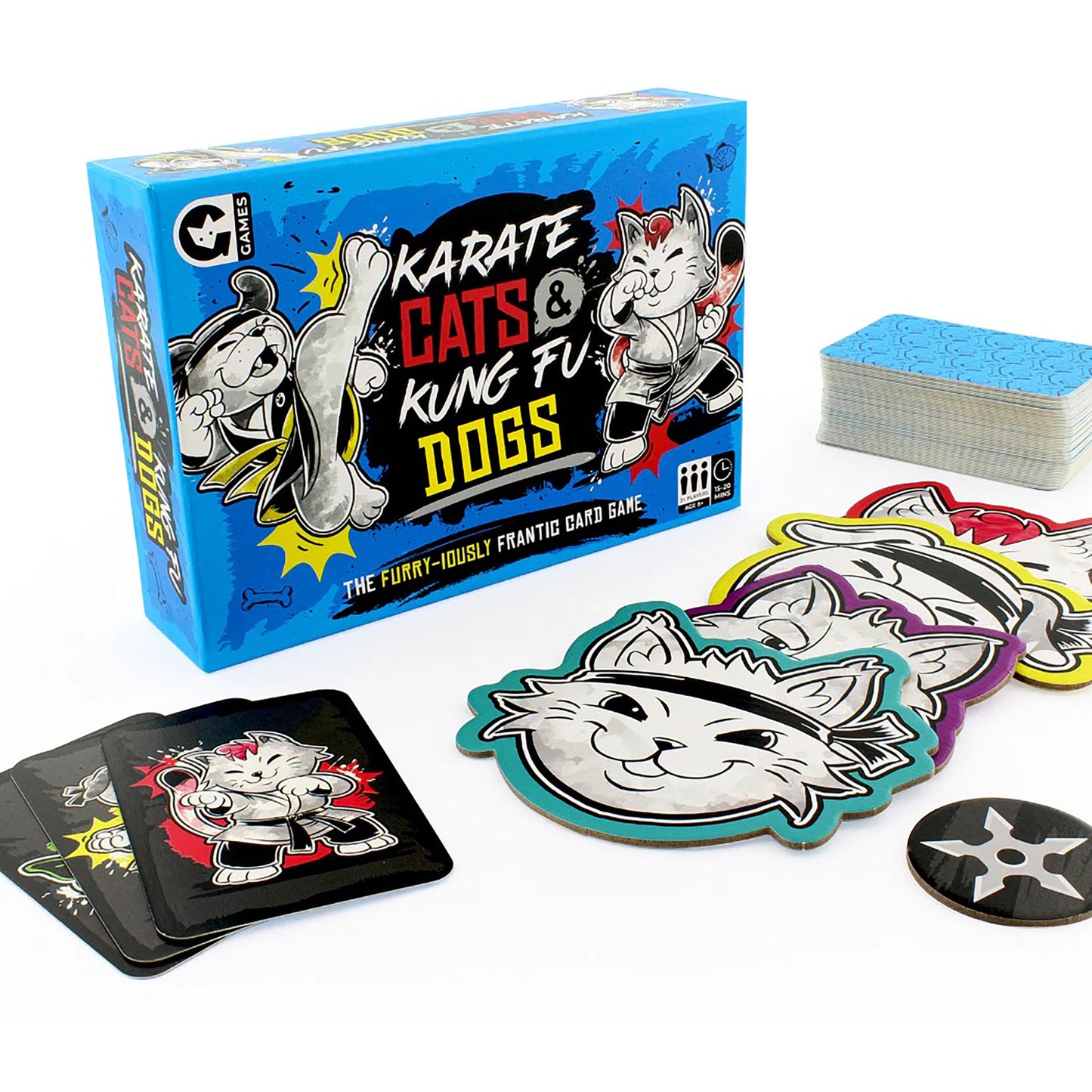Karate Cats & Kung Fu Dogs Card Game