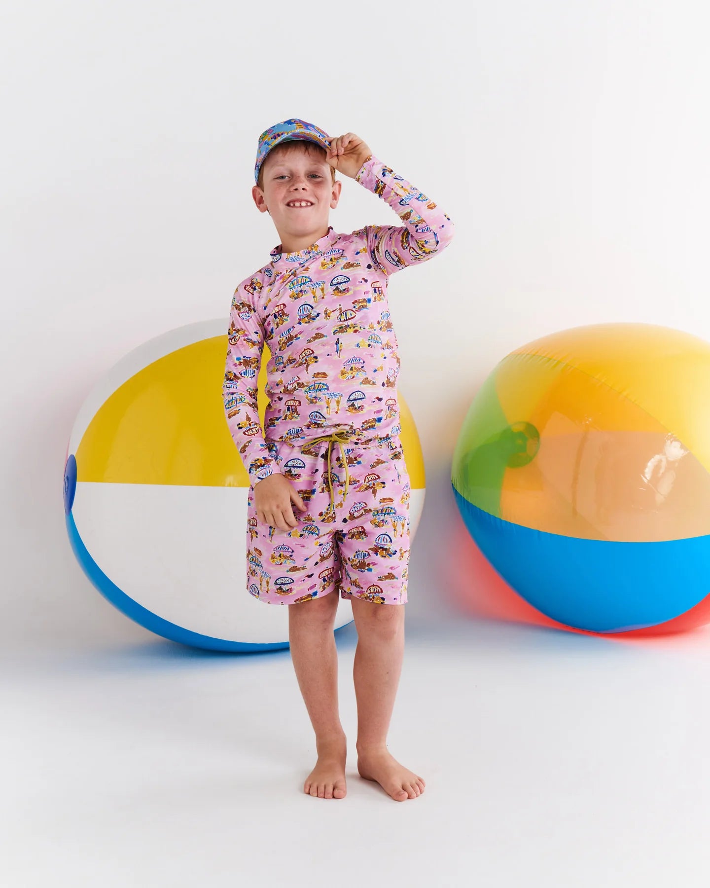 Kip&Co x Ken Done Beach Days Rash Vest