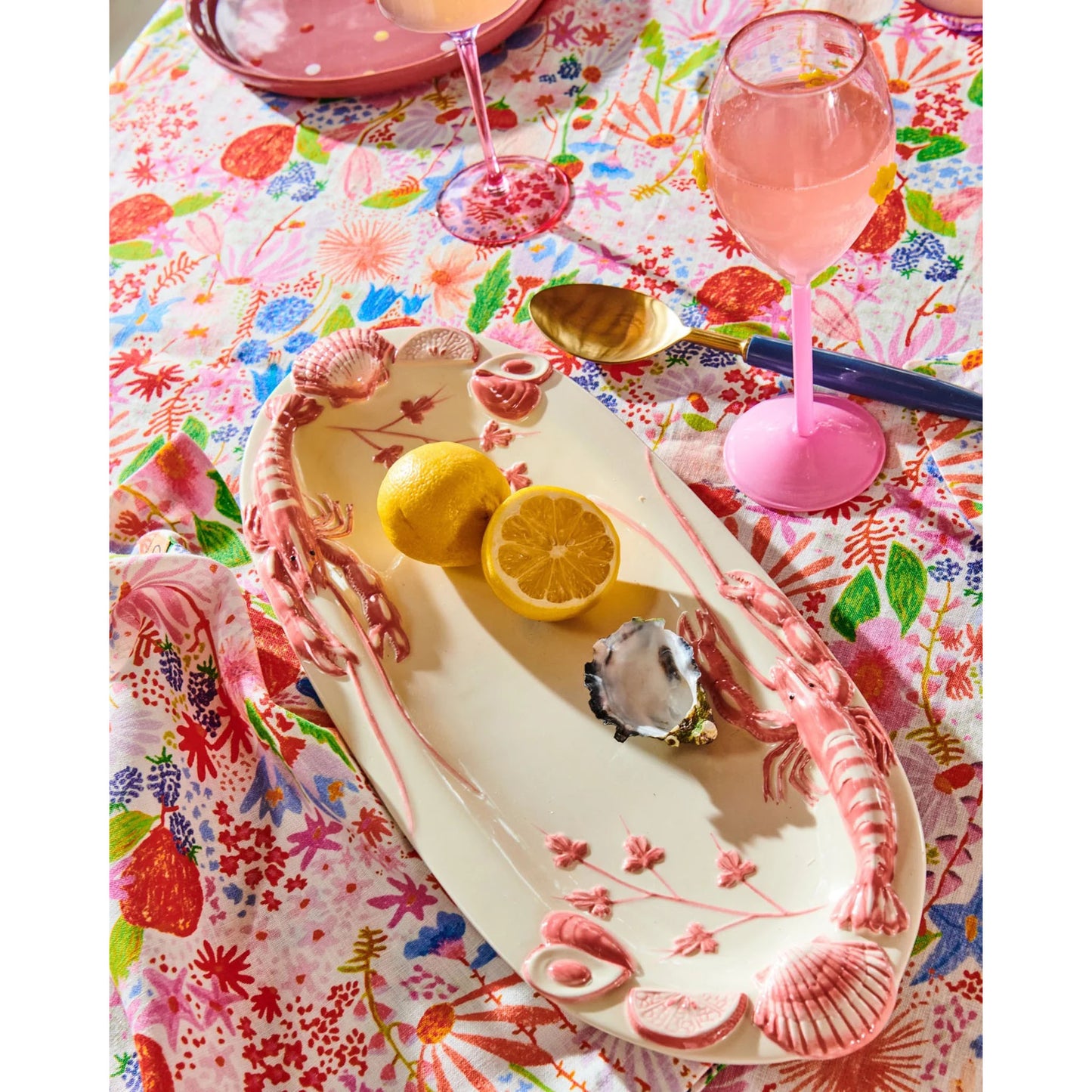 Feast Of The Seas Oval Platter - Large