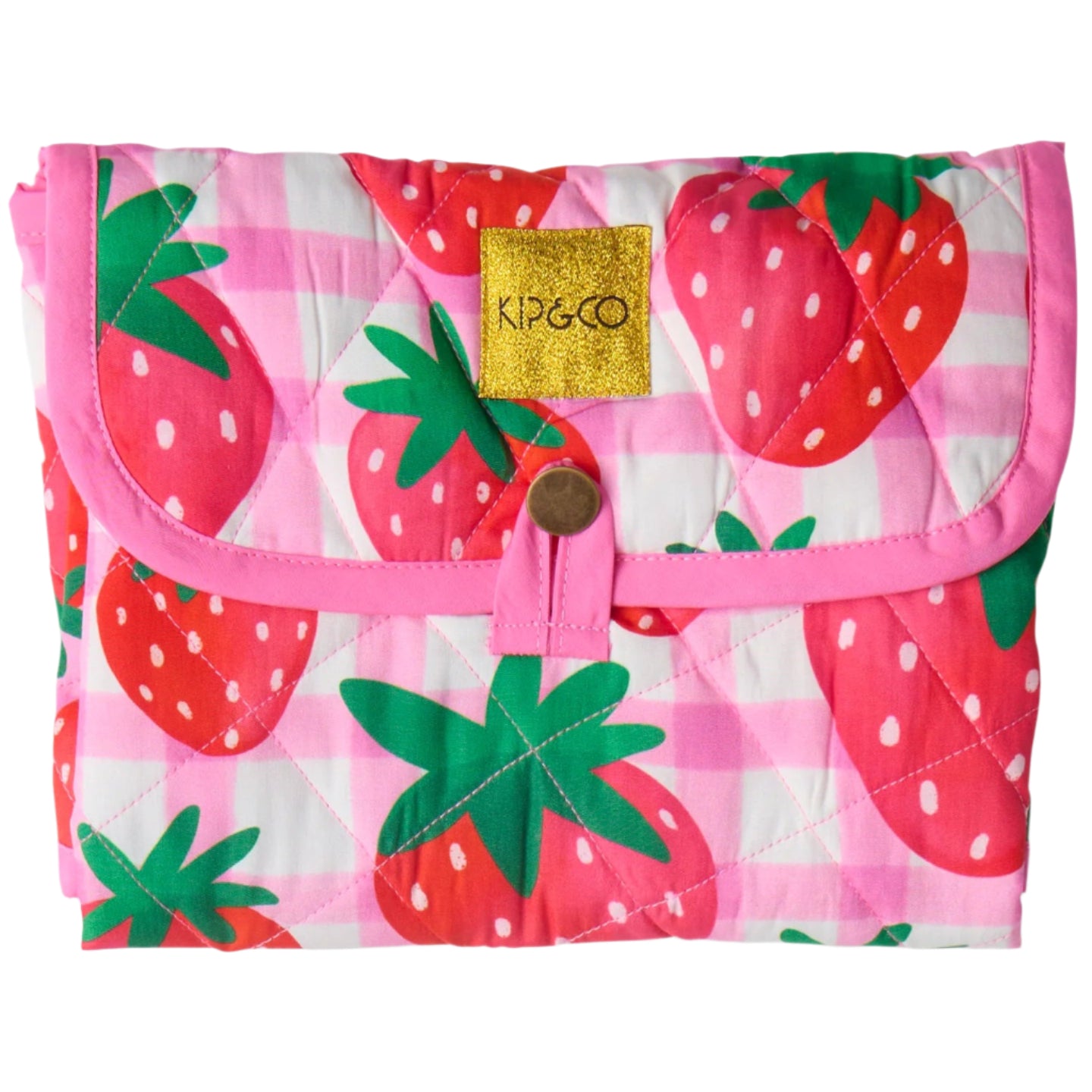 Strawberry Jam Baby Change Mat