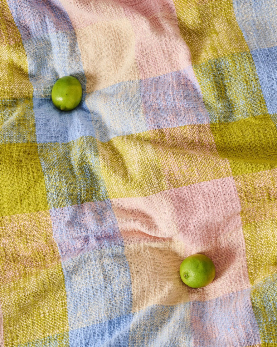 Corfu Tartan Woven Throw