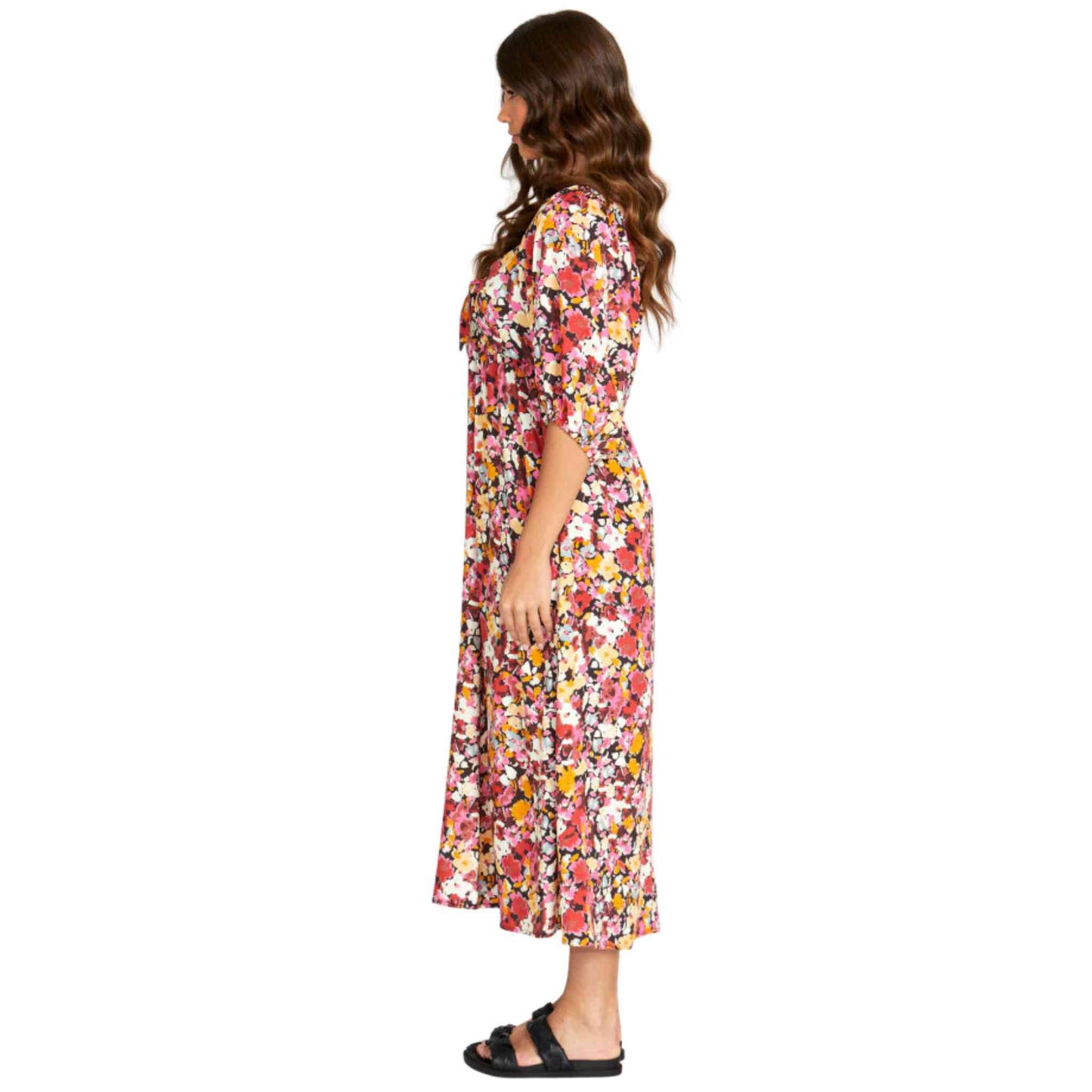 Arabella Maxi Dress - Flower Print