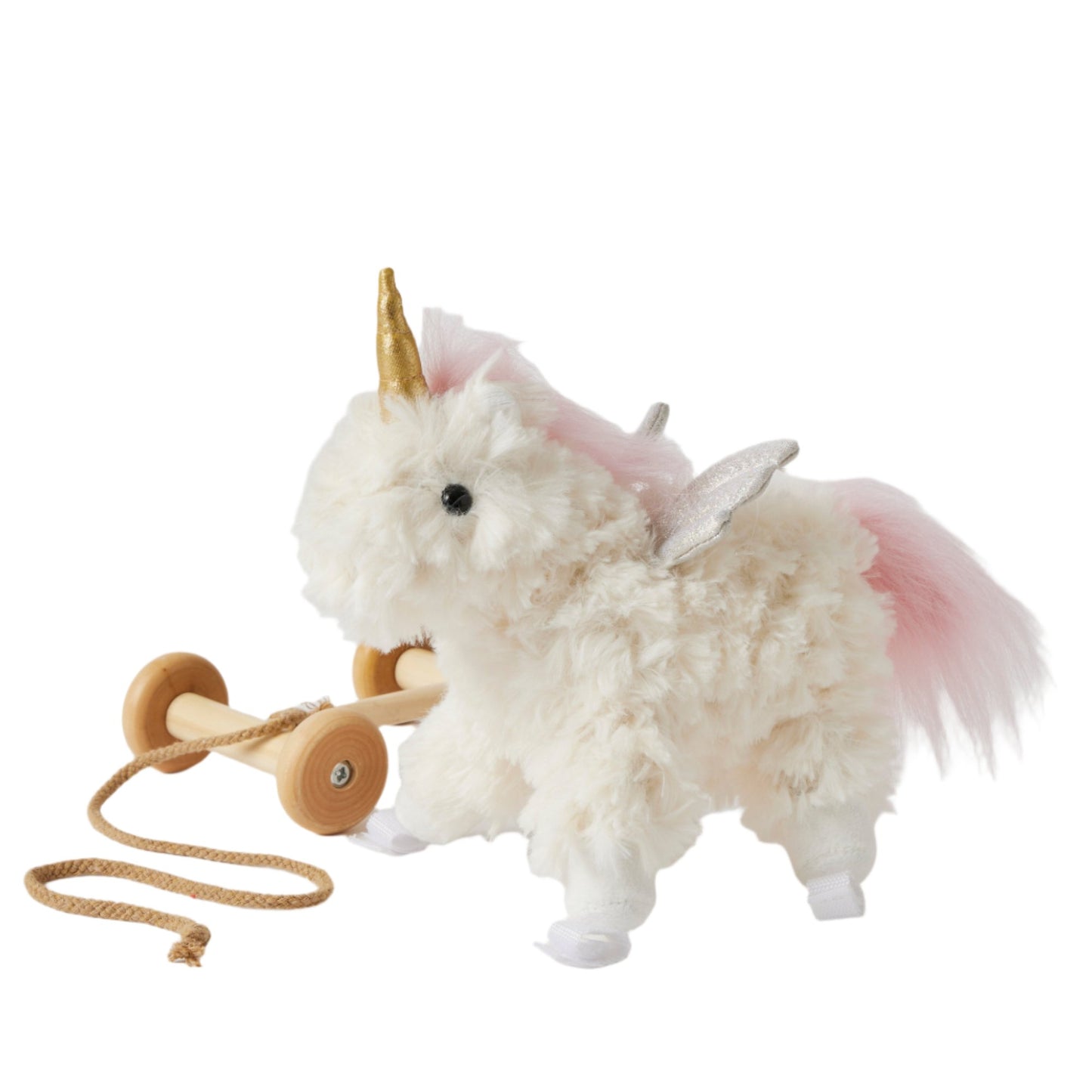 Unicorn Plush Pull Along
