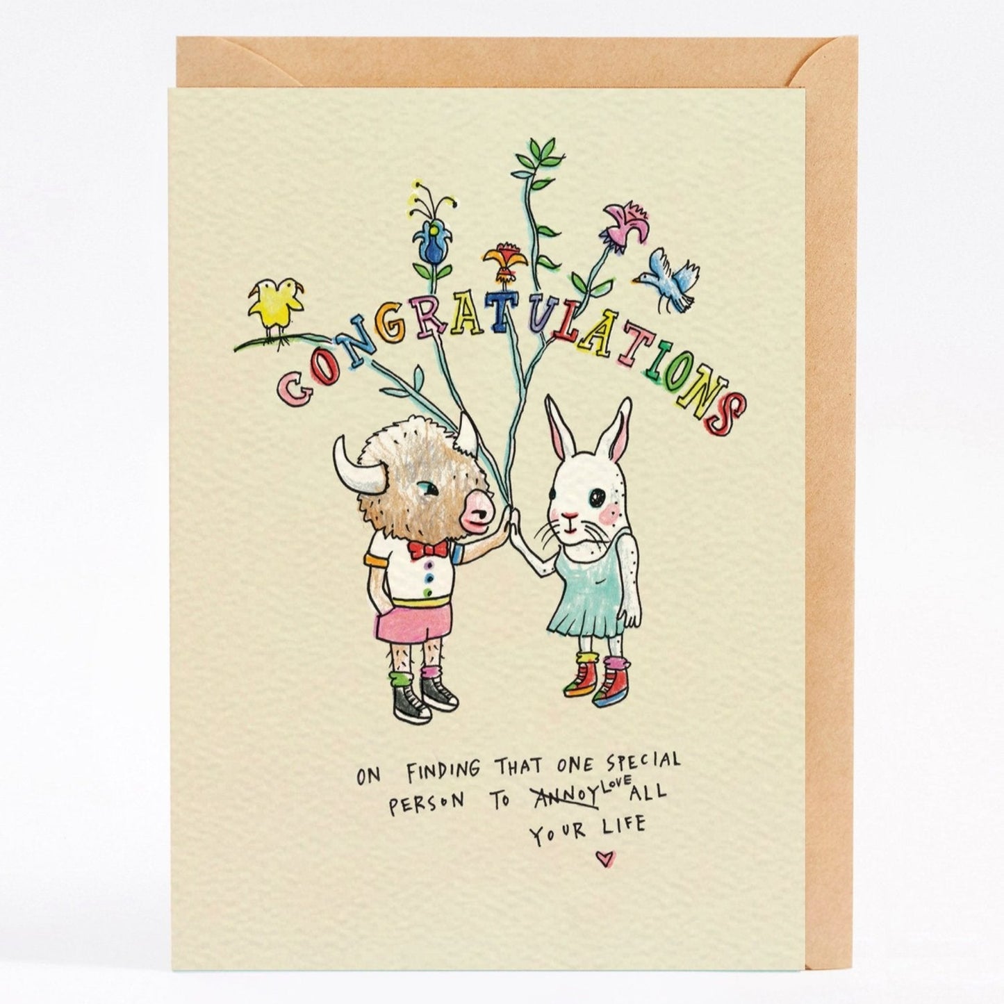 Annoying Love - Greeting Card