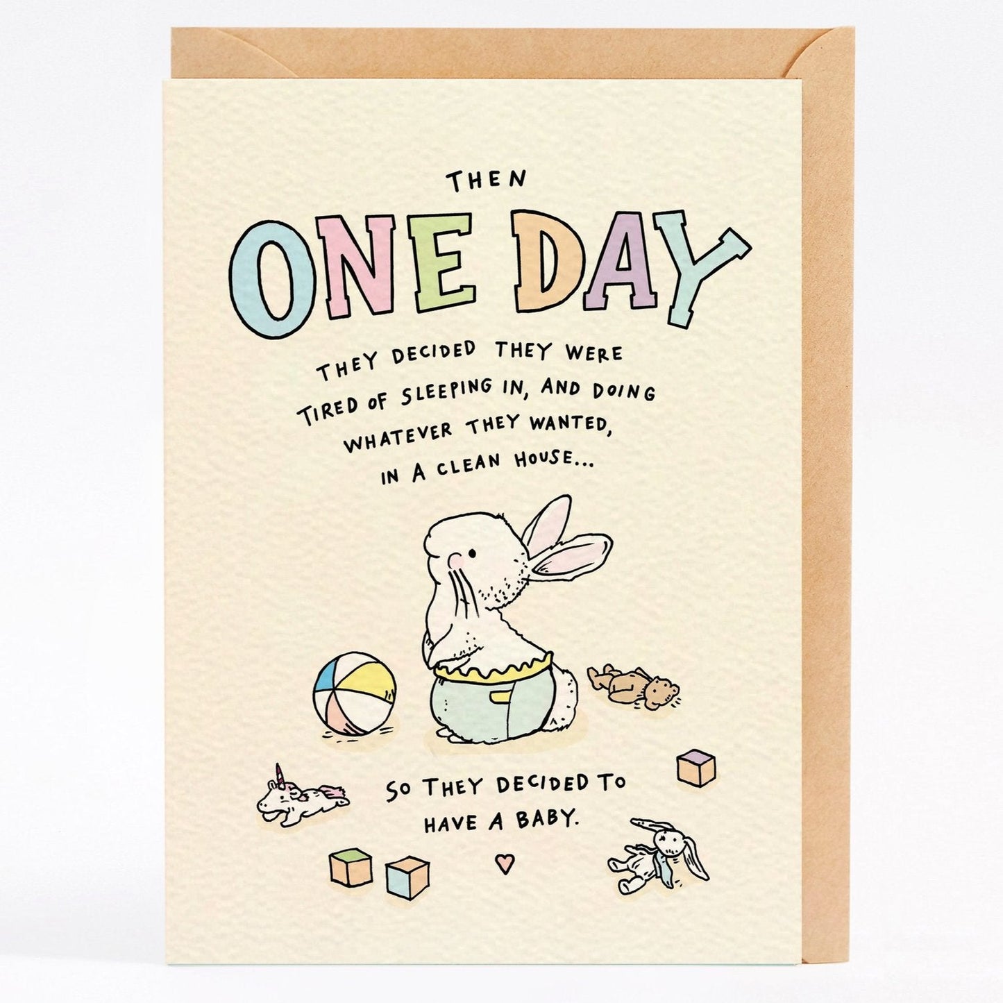 One Day - Greeting Card