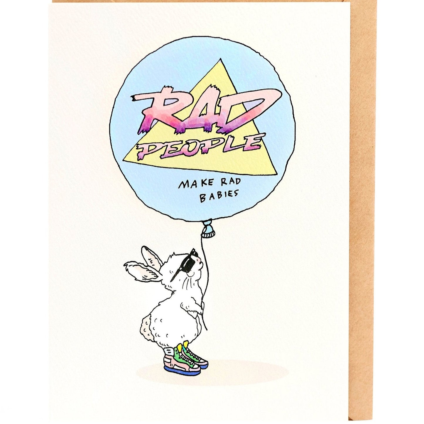 Rad Babies - Greeting Card
