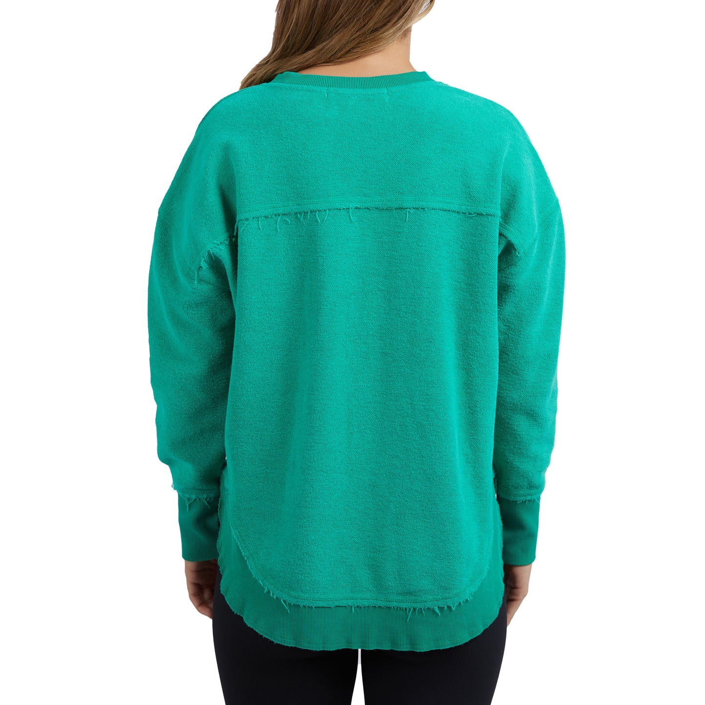 Foxwood Cozy Simplified Crew - Green