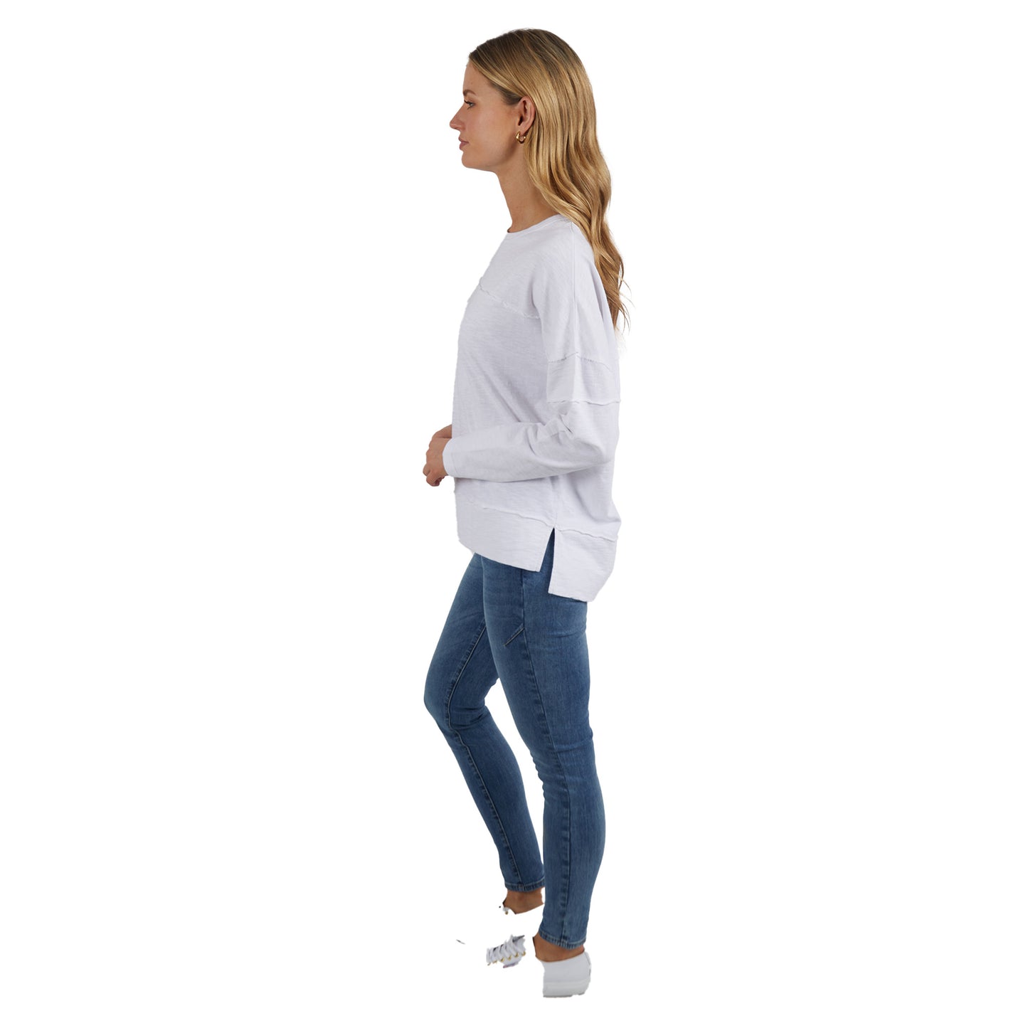 Jayne Throw On Top - White