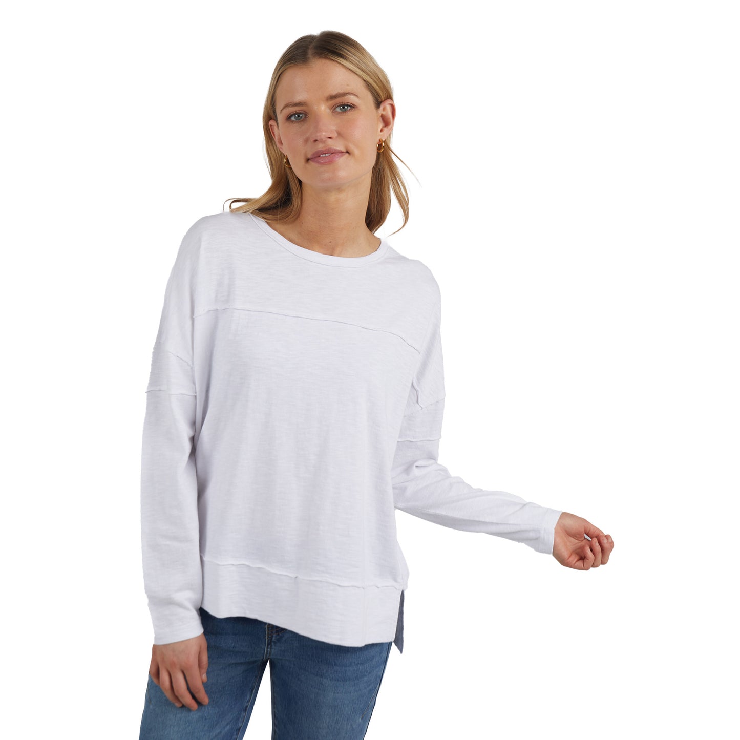 Jayne Throw On Top - White