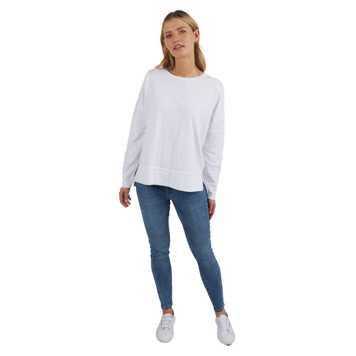 Jayne Throw On Top - White