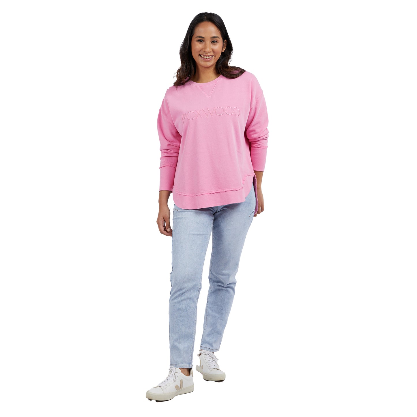 Foxwood Simplified Crew - Bubblegum Pink