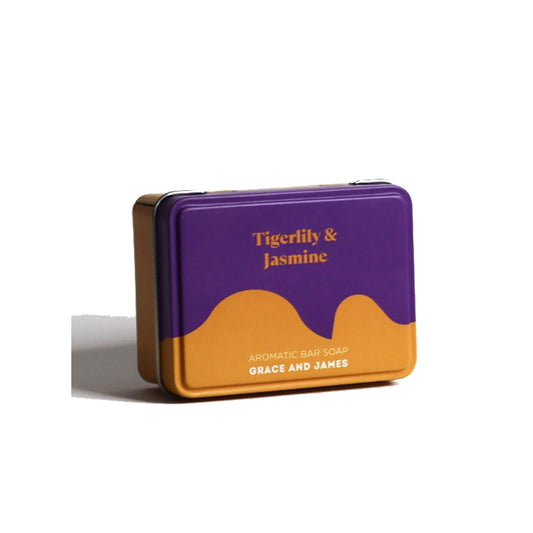 Bloom Collection | Tigerlily & Jasmine Aromatic Bar Soap 110g