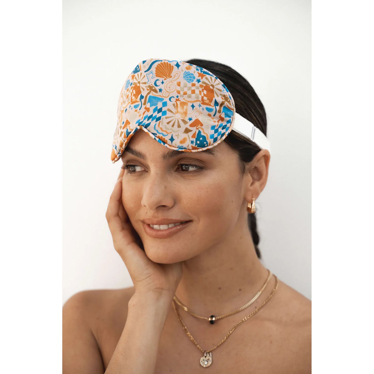 Chloe Eye Mask - Yacht Vibes