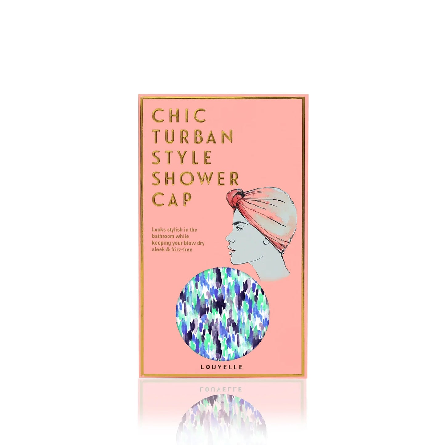 Dahlia Shower Cap - Resort Blu