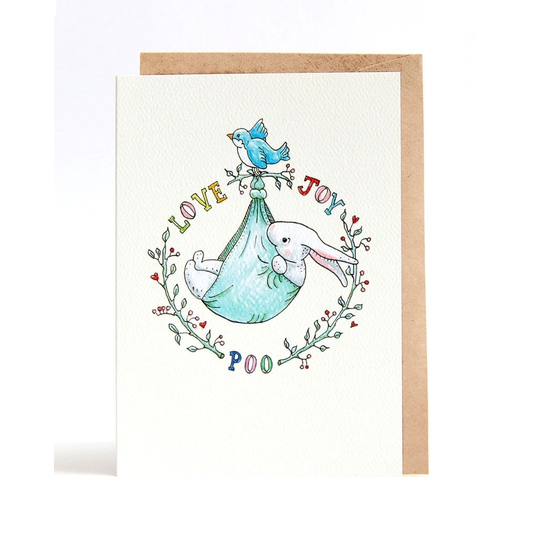 Love Joy Poo - Greeting Card