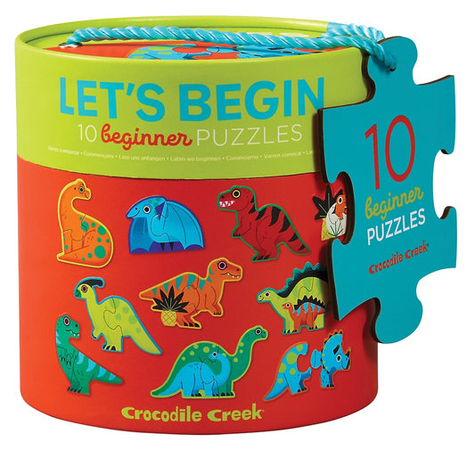 Let's Begin Puzzle 2 pc - Dinosaurs