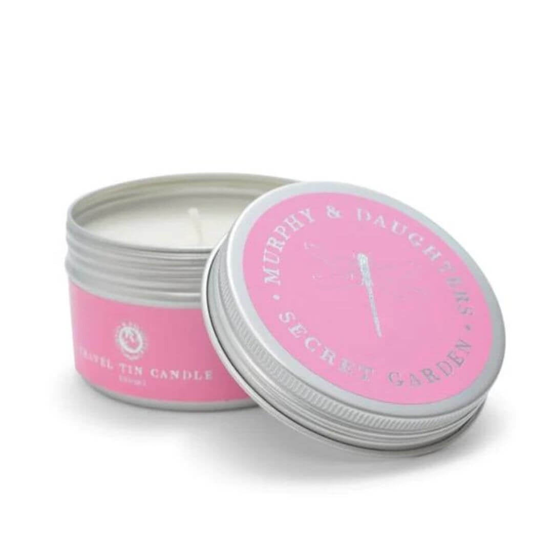 Secret Garden Travel Tin Candle