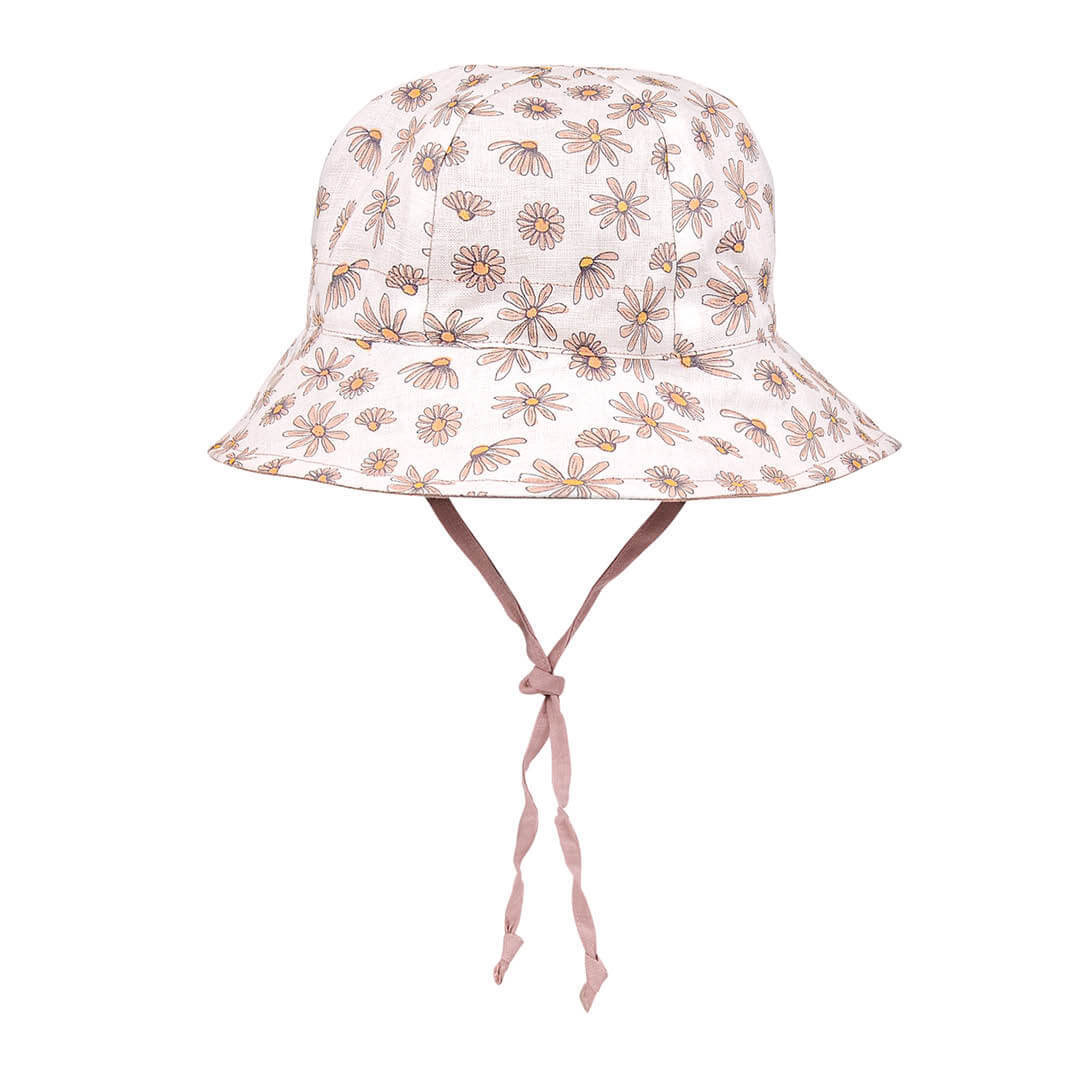 'Wanderer' Panelled Bucket Sun Hat - Paige / Rosa