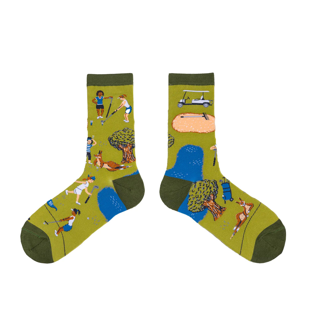 Fairway Follies Socks - Womens