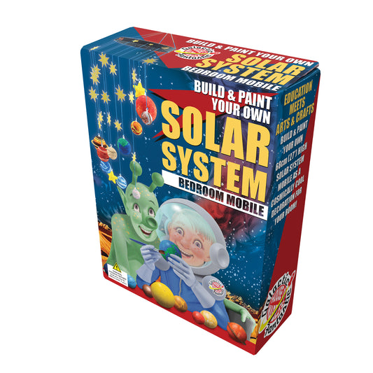 Build & Paint Solar System Mobile
