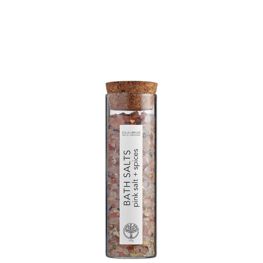 Natural Bath Salt Marrakech Pink Salt & Exotic Oils - 100G Test Tube