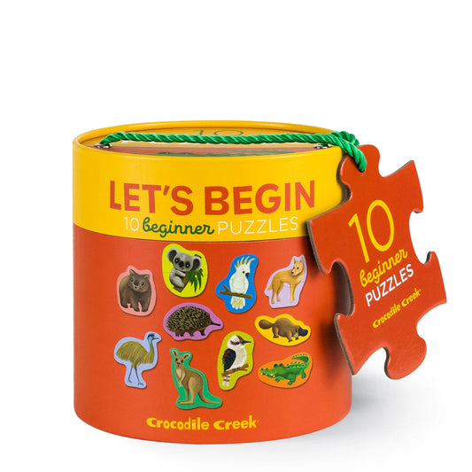 Let’s Begin Puzzle 2pc - Aussie Animals