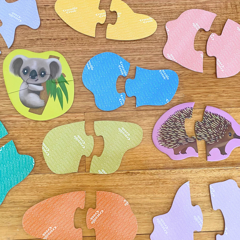 Let’s Begin Puzzle 2pc - Aussie Animals