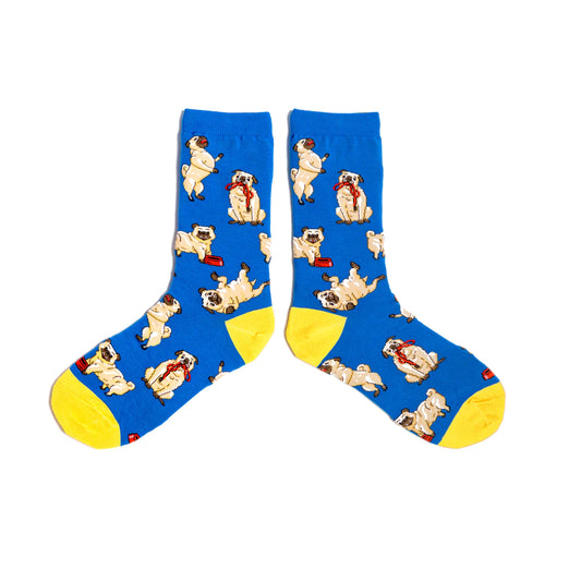 Pug Pads Socks - Womens