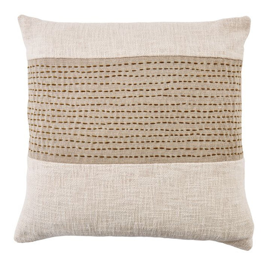 Woven Stitch Cushion - Natural