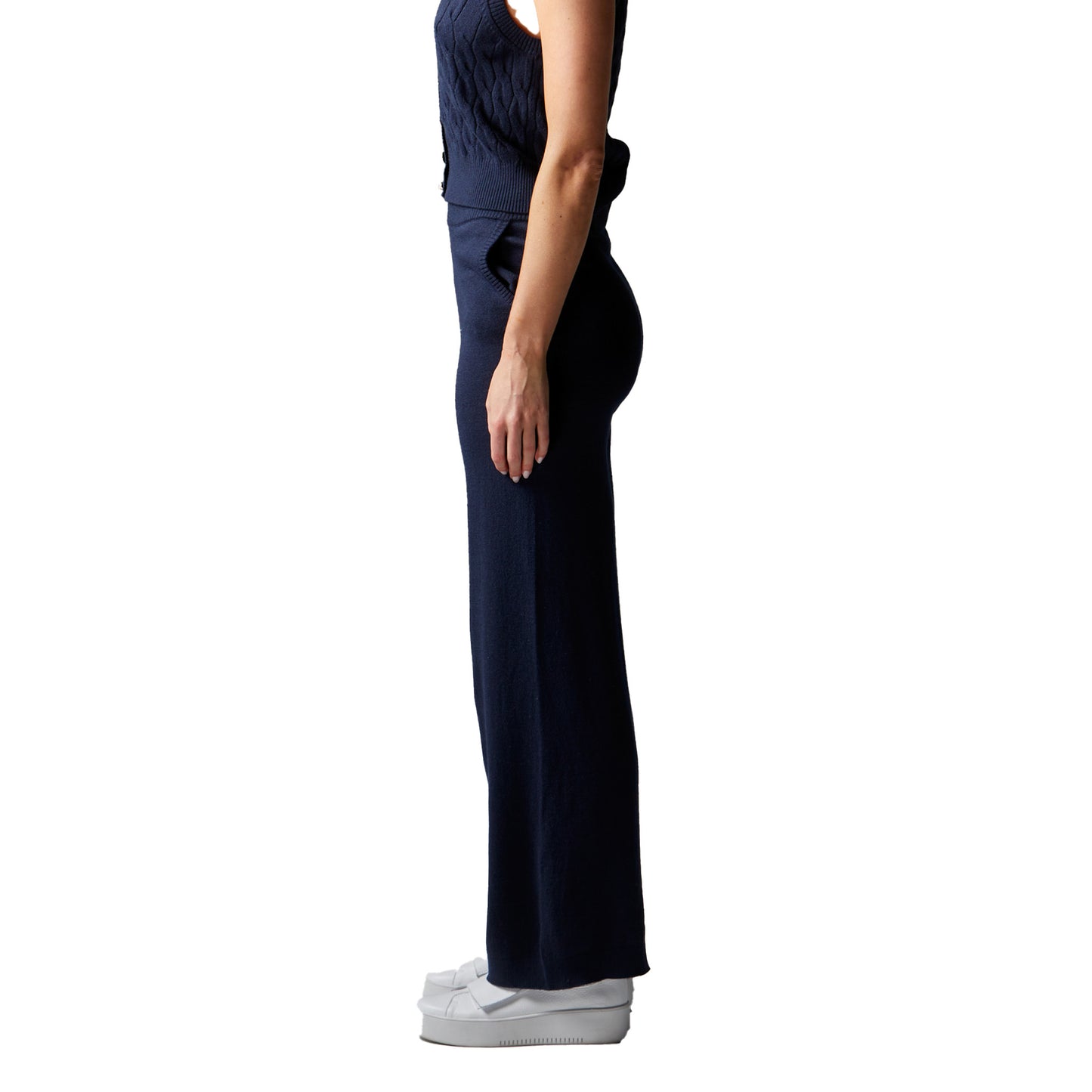 Bluebell Knit Pant - Navy